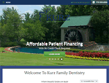 Tablet Screenshot of kurzfamilydentistry.net